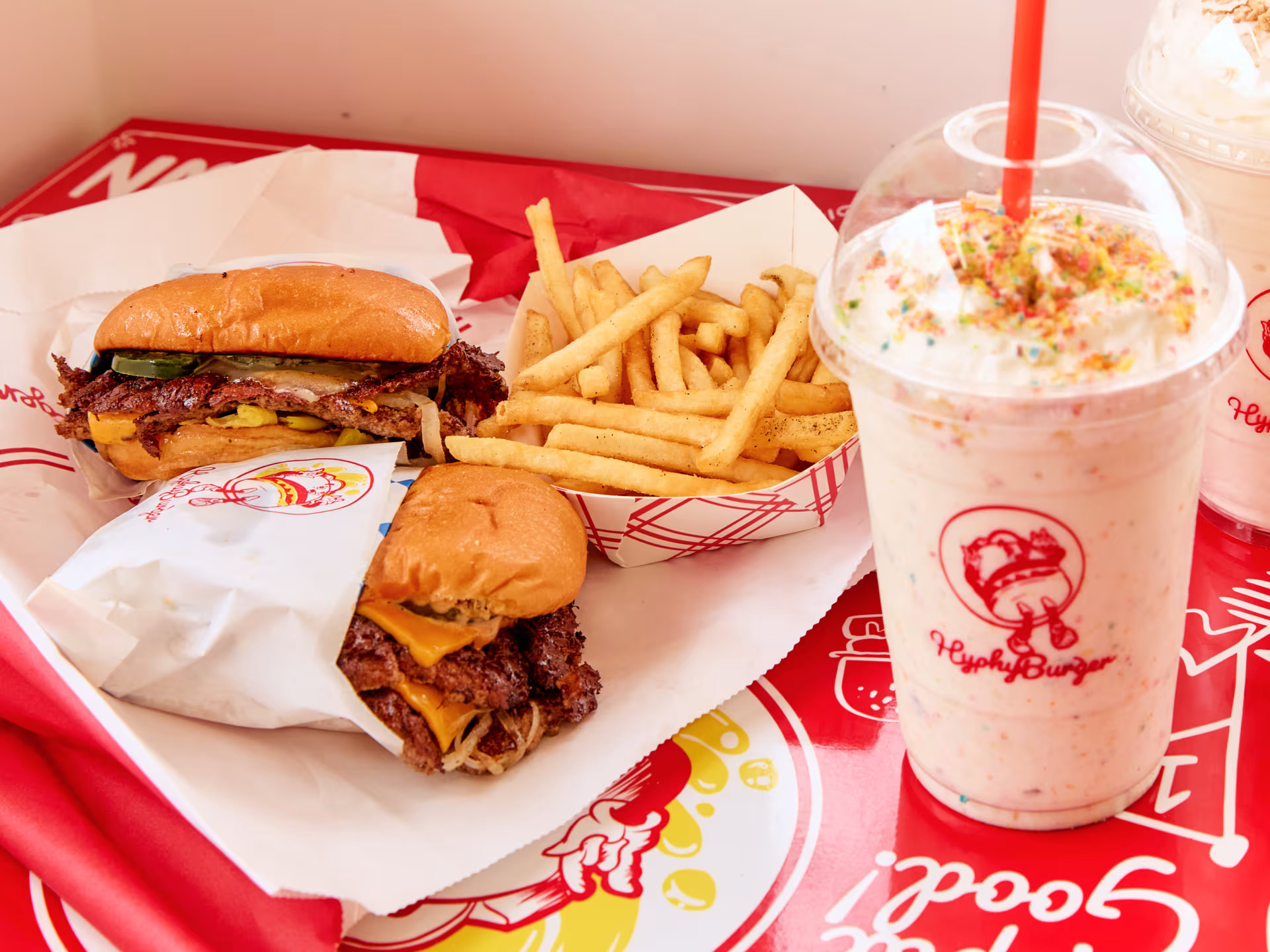 Hyphy Burger restaurant or food